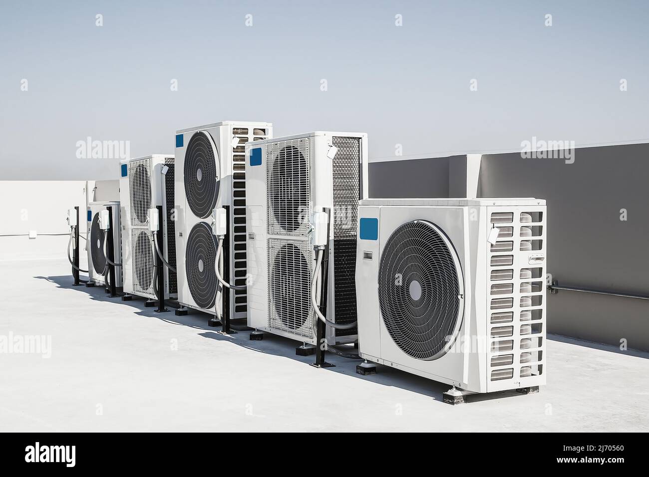 Central air outlet conditioner compressor