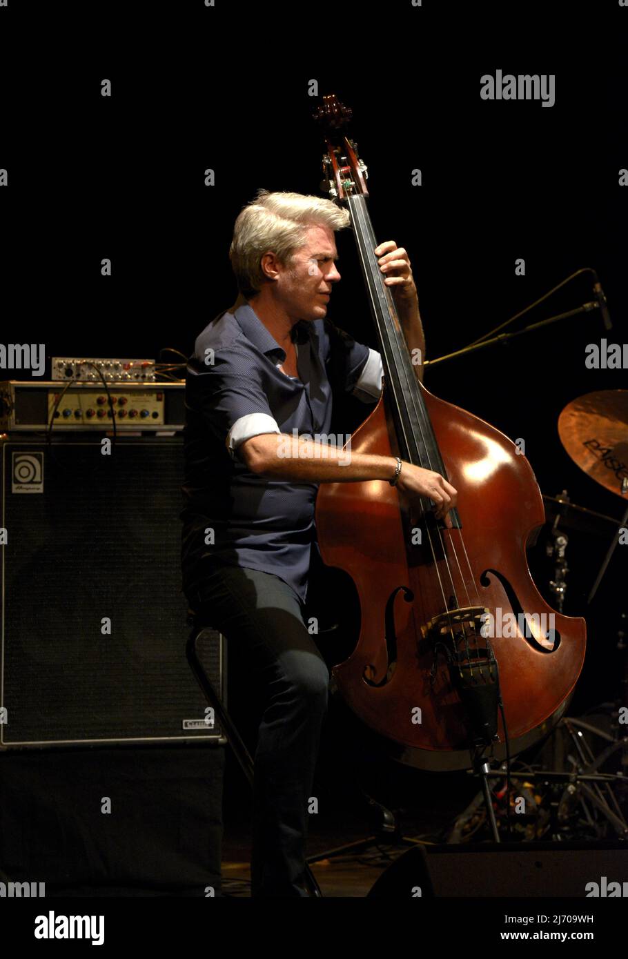 KYLE EASTWOOD and his band playing at the Salle Juliette Greco in Carros,  South of France, May 4th 2022 FAMA © Fausto Marci Stock Photo - Alamy