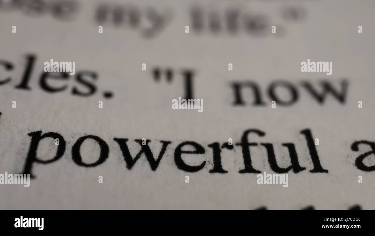 Powerful quotes hi-res stock photography and images - Alamy