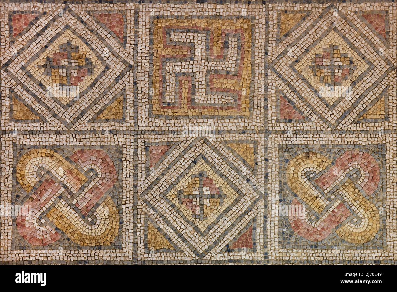 Ancient roman tile design hi-res stock photography and images - Alamy