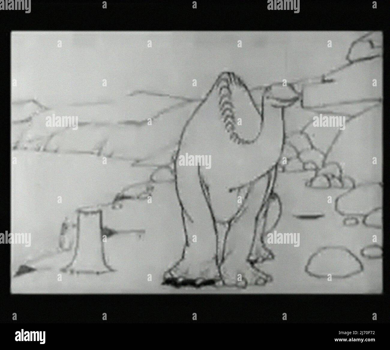 Gertie the dinosaur vintage Stock Photo - Alamy