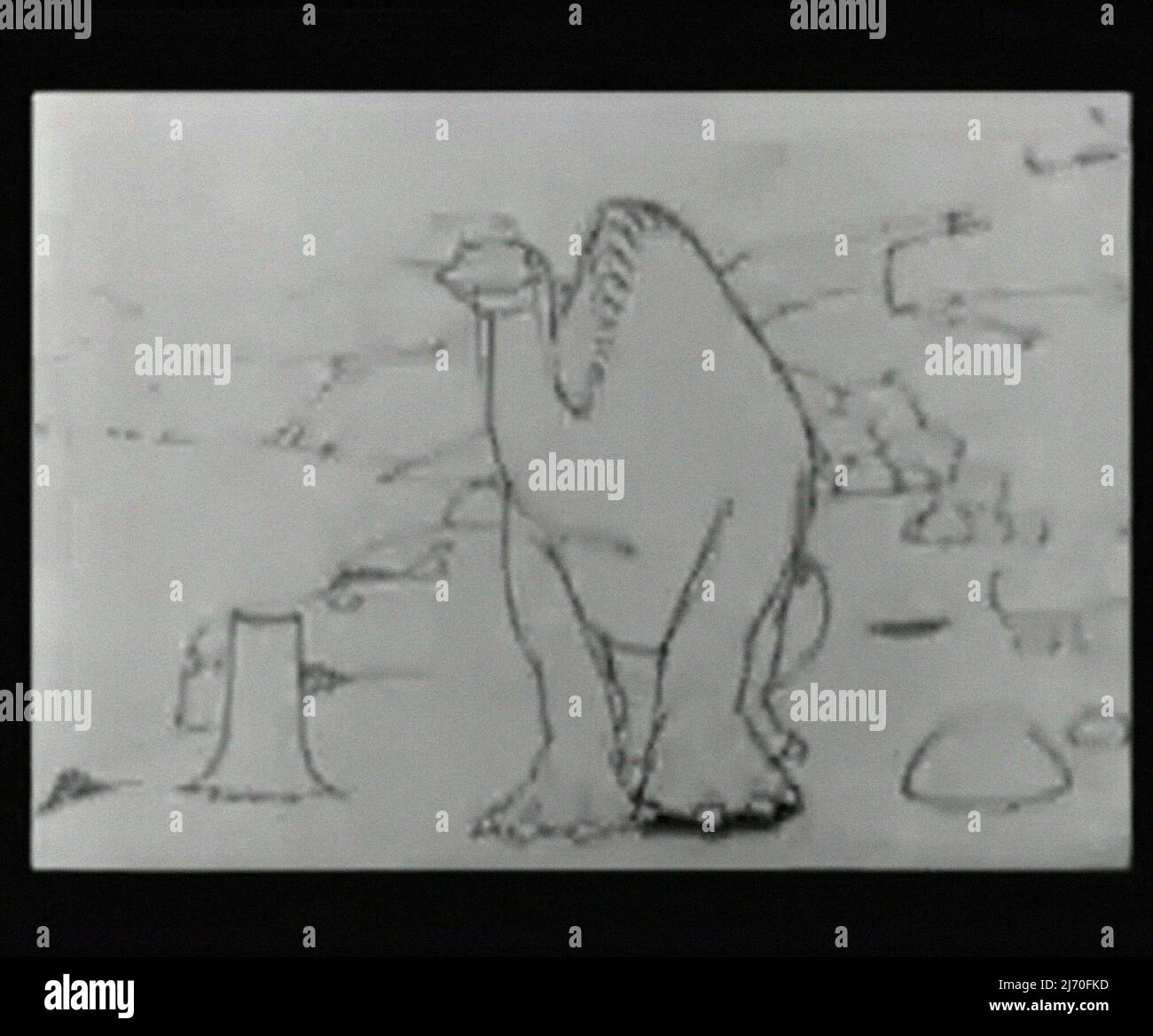 Gertie the dinosaur vintage Stock Photo - Alamy