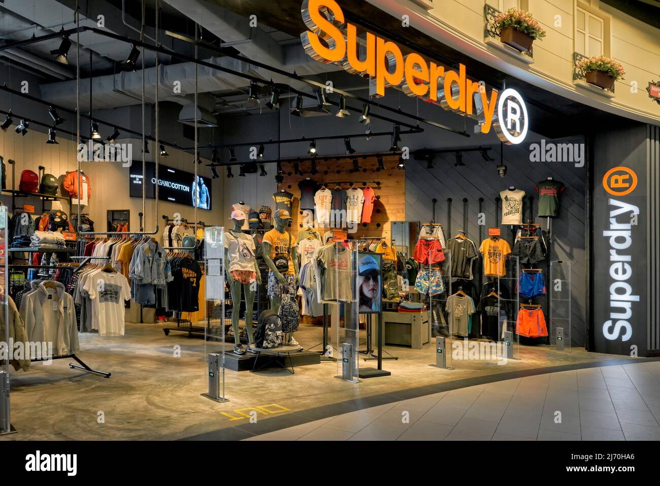 Superdry store Thailand Stock Photo