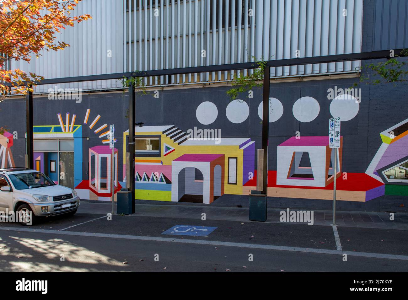 James St Street Art, Geelong, Victoria, Australia Stock Photo Alamy