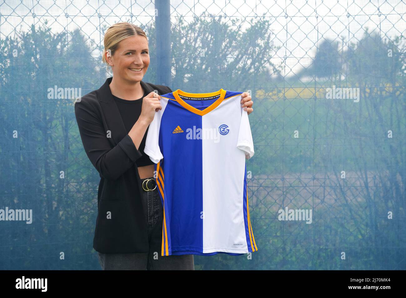 April 30, 2022, Zurich, GC Campus, contract signing Rachel Rinast: CH ...