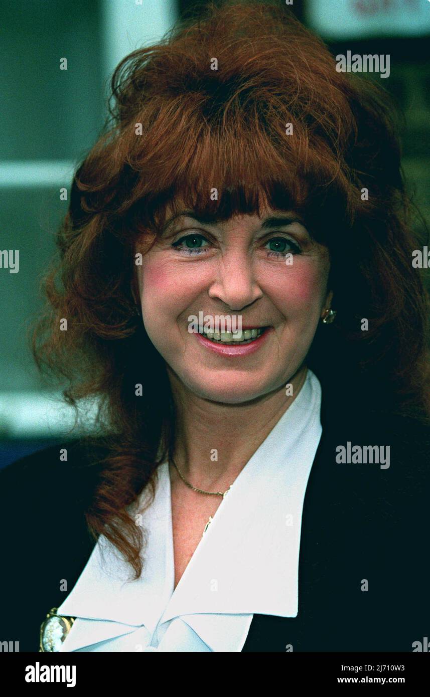 LYNDA LA PLANTE, 1993 Stock Photo