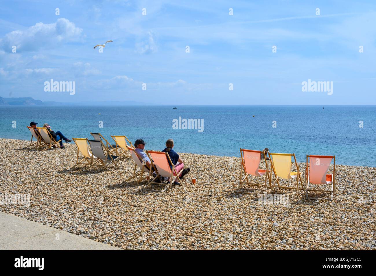 Lyme Regis, Dorset, UK. 5th May 2022. UK Weather Scorching hot