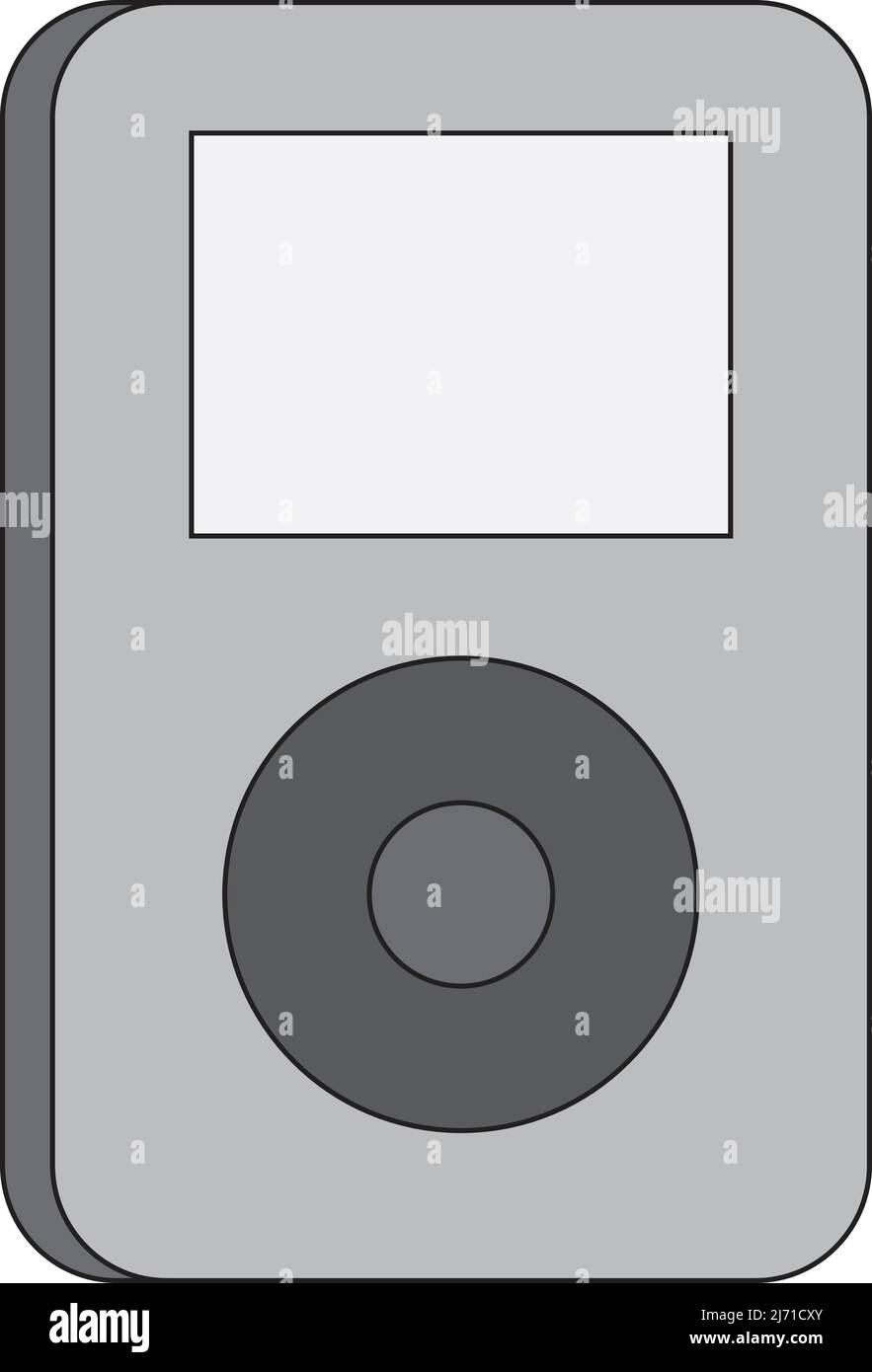 ipod clipart black and white