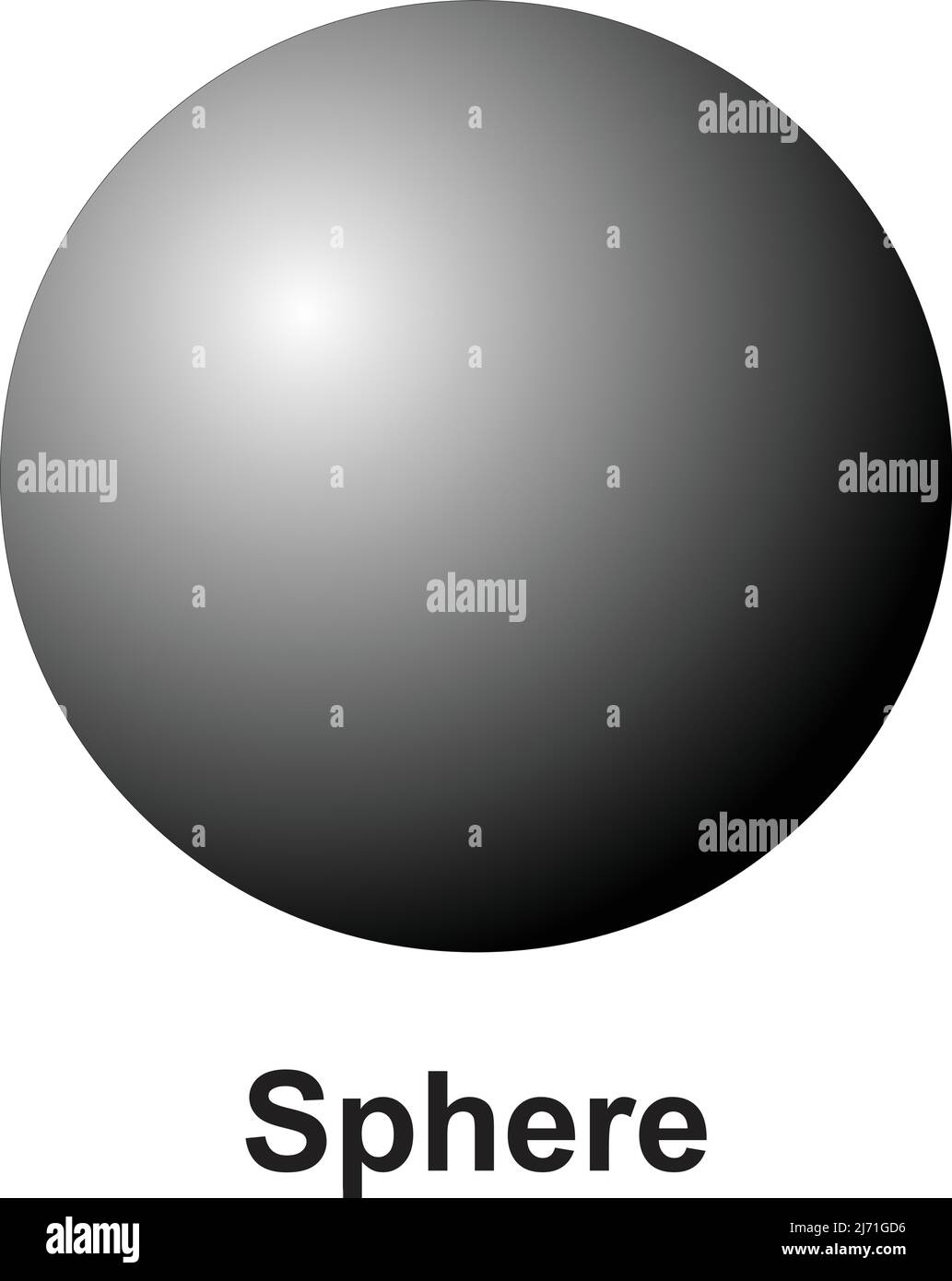 3d sphere with vector. with white background Stock Vector Image & Art ...