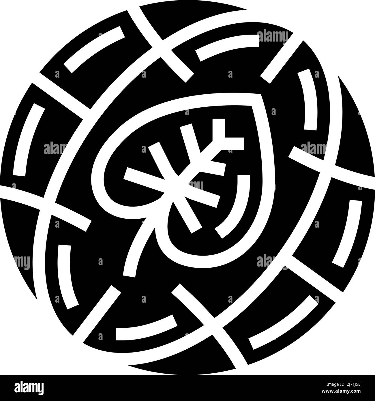 nature environment glyph icon vector illustration Stock Vector Image ...