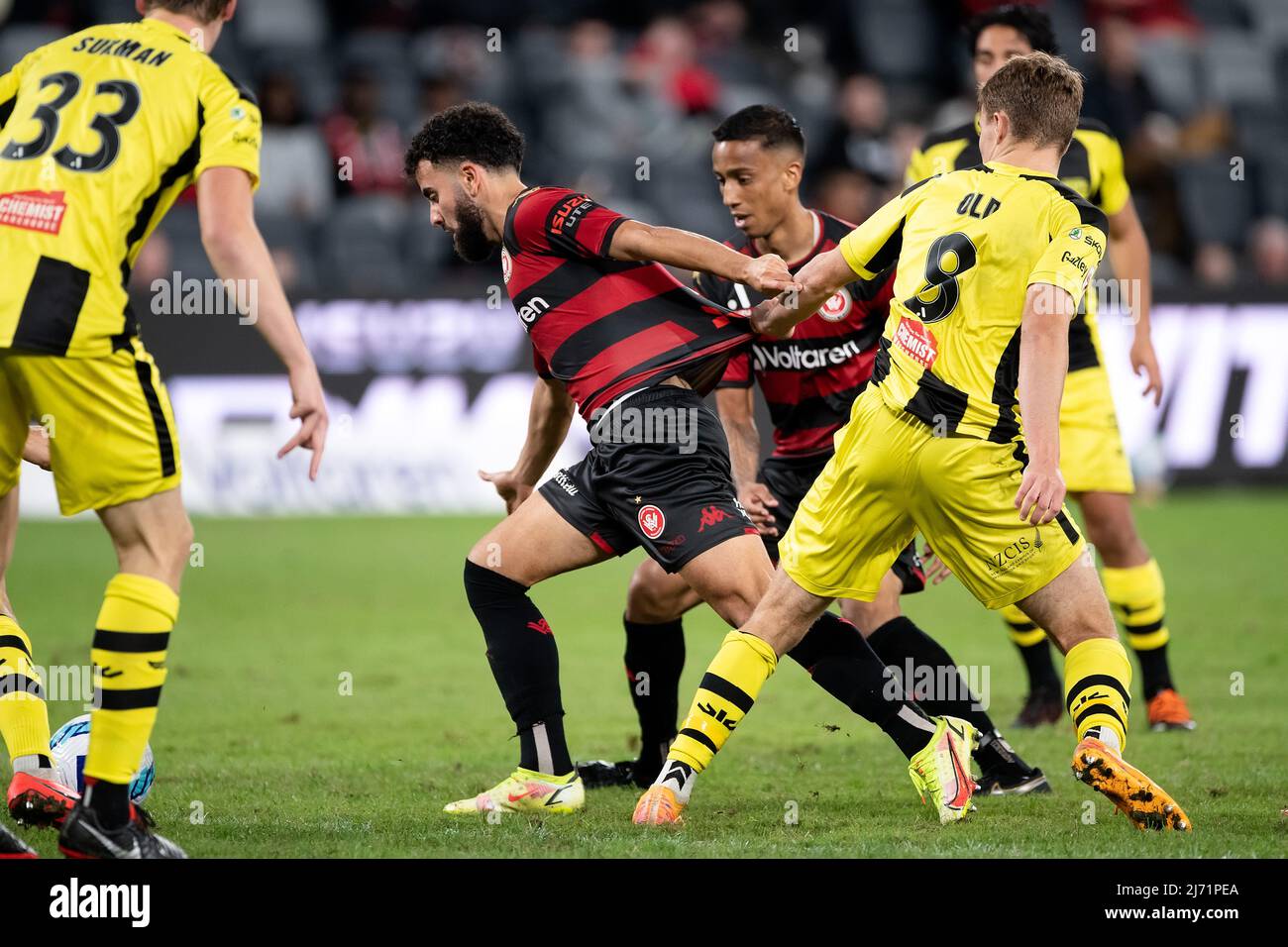 SYDNEY, AUSTRALIA MAY 05 Ramy Najjarine of Western Sydney Wanderers