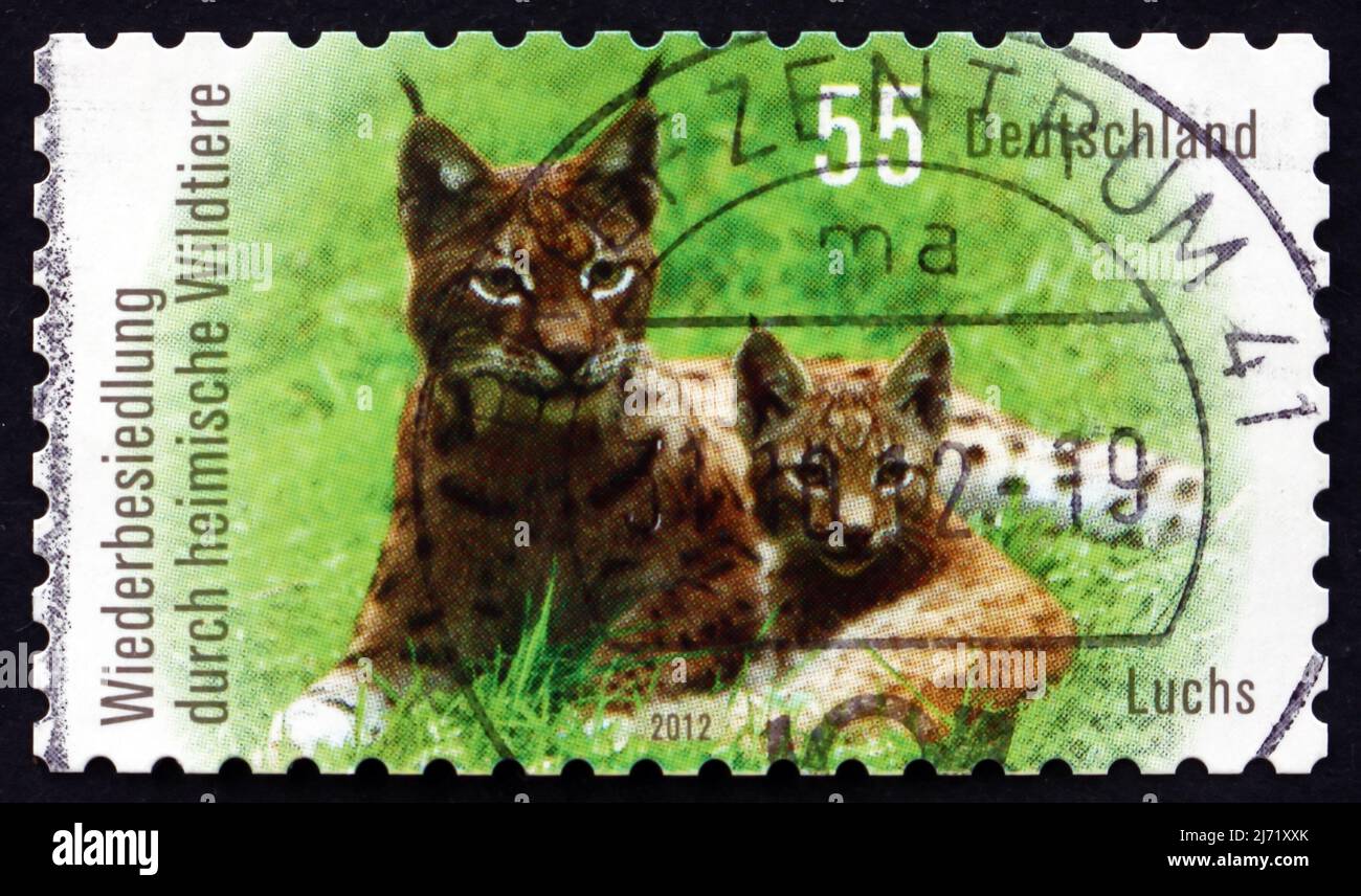GERMANY CIRCA 2012 a stamp printed in the Germany shows Northern