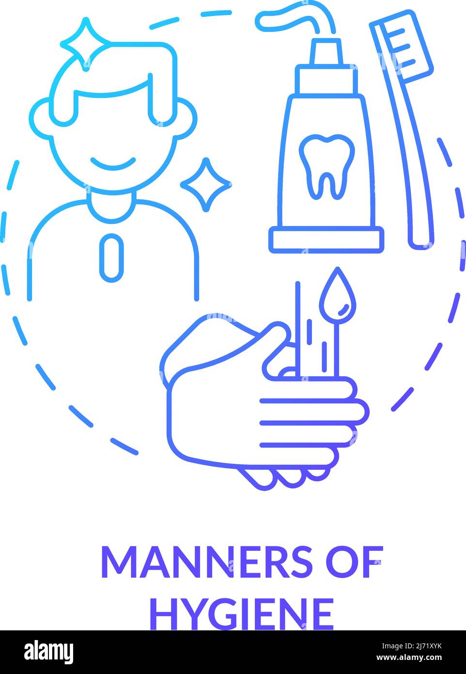 Toilet etiquette Stock Vector Images Alamy