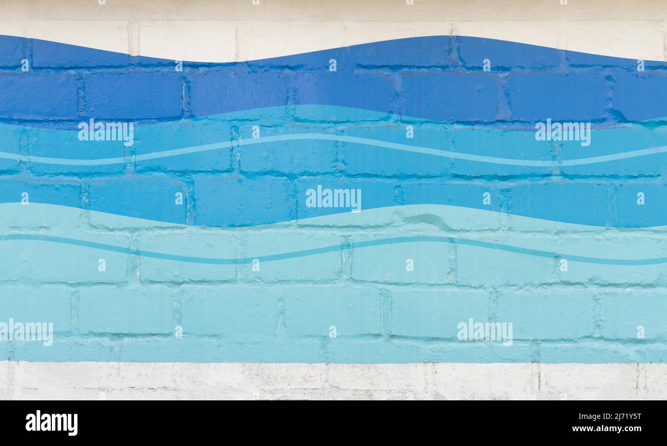 Abstract ocean waves background Stock Photo - Alamy