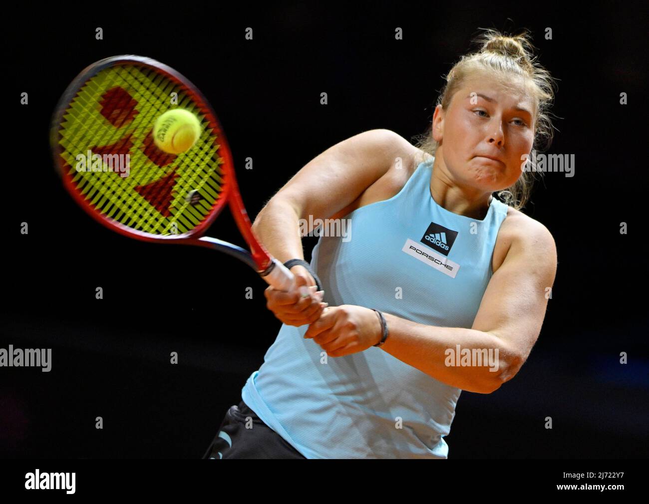 Nastasja Schunk GER, Aktion, Porsche Tennis Grand Prix, Porsche-Arena,  Stuttgart, Baden-Wuerttemberg, Deutschland Stock Photo - Alamy