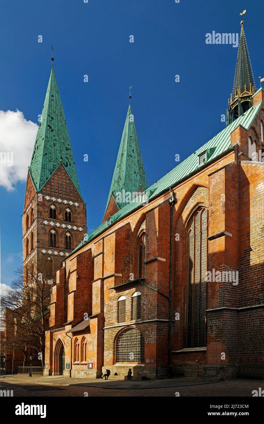 St. Marien, Mutterkirche der Backsteingotik, Teil des UNESCO-Welterbe ...