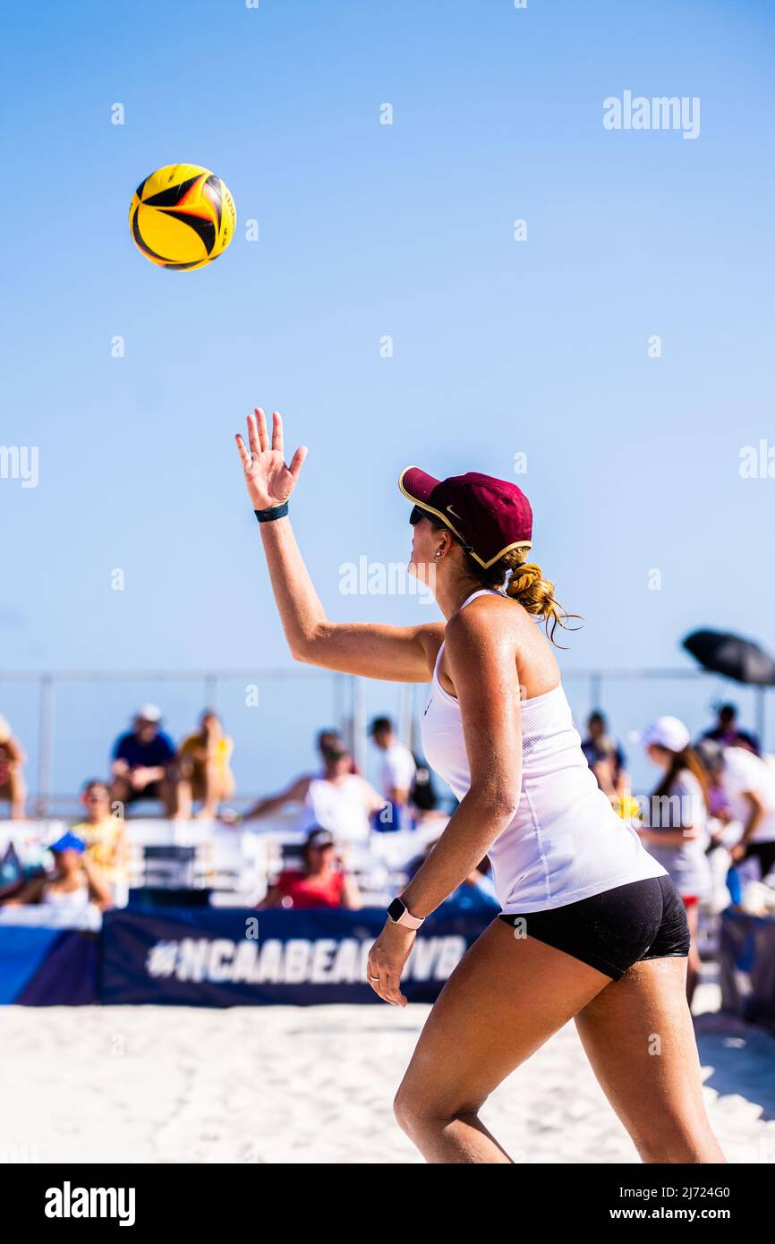 Gulf Shores, Alabama, USA May 5, 2022, MADDIE ANDERSON serves during