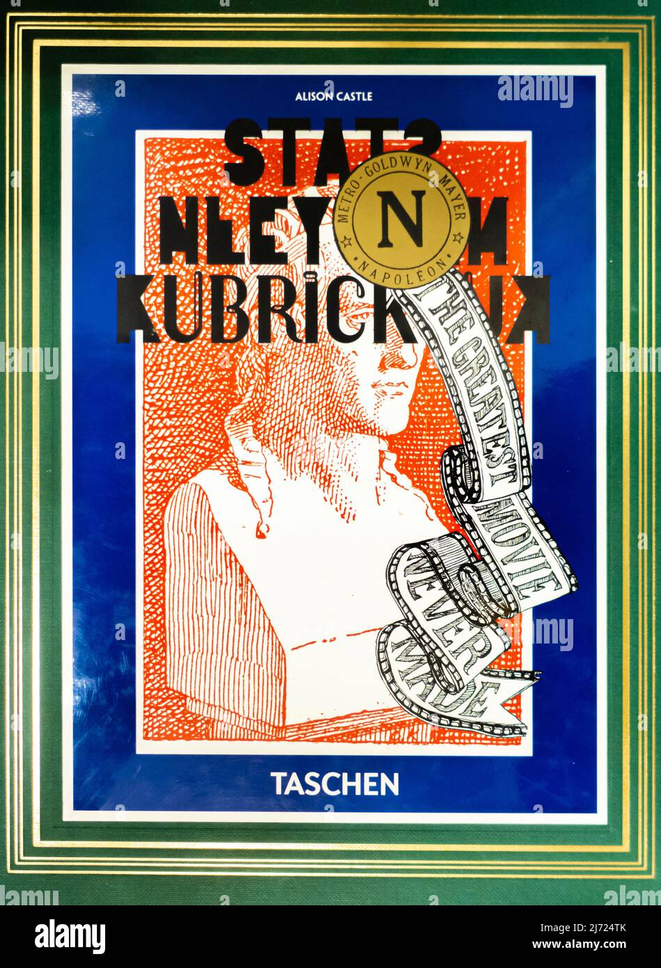 Stanley Kubrick’s “Napoleon”. The Greatest Movie Never Made - Taschen edition - 2009 - by Alison Castle Stock Photo