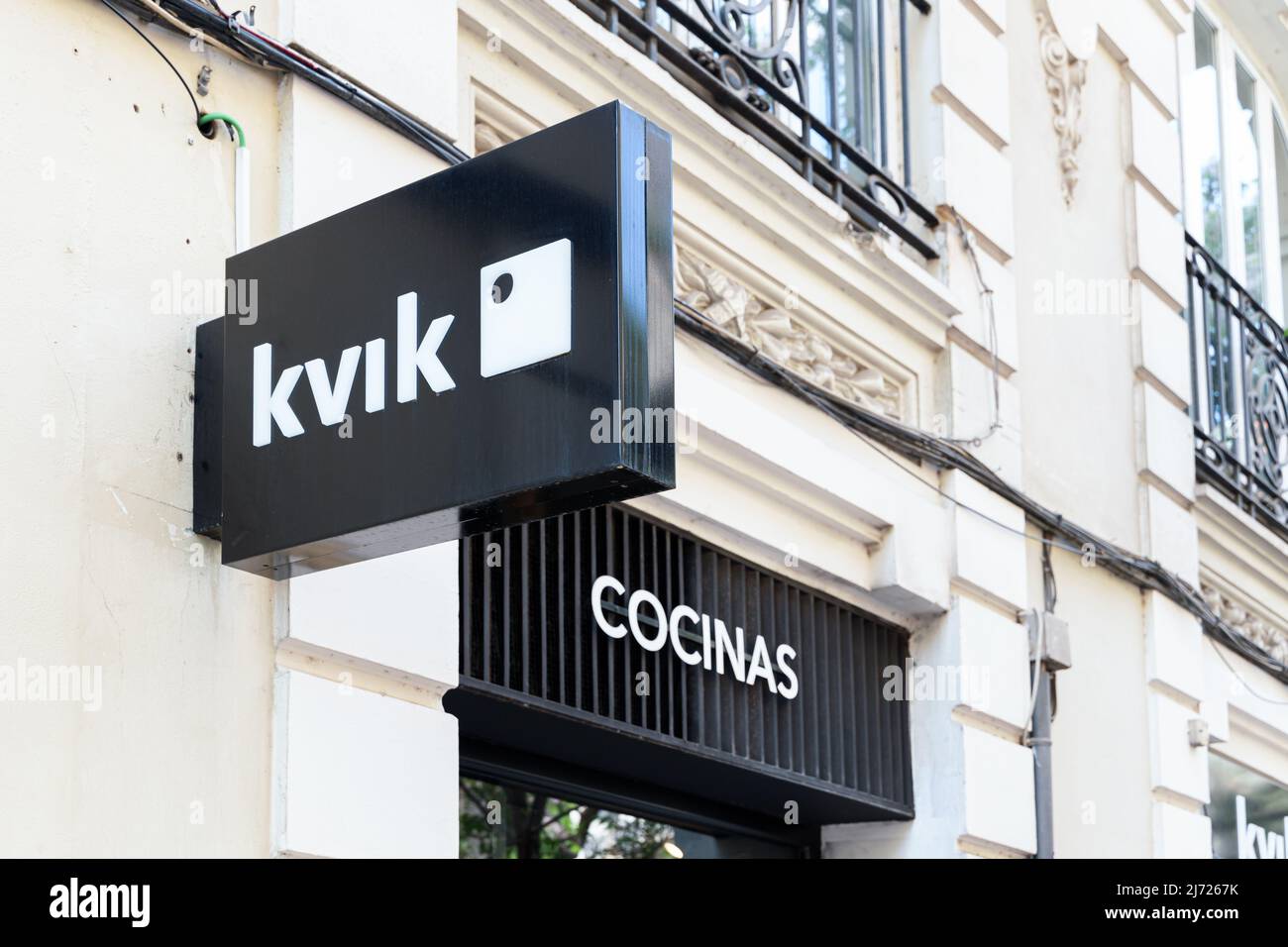 VALENCIA, SPAIN MAY 05, 2022 Kvik is a Danish company specializing