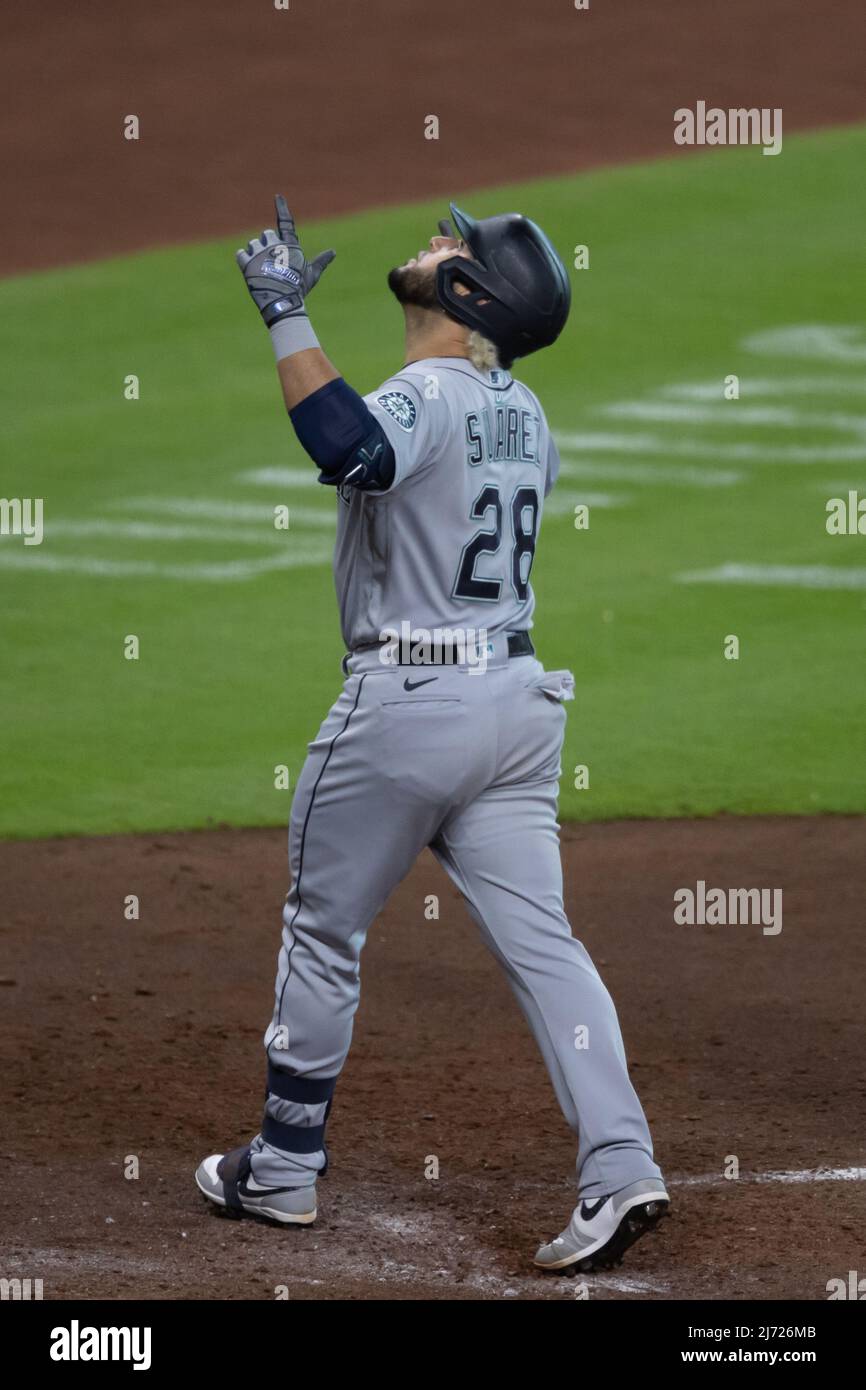 Eugenio Suarez Seattle Mariners beat Minnesota Twins 