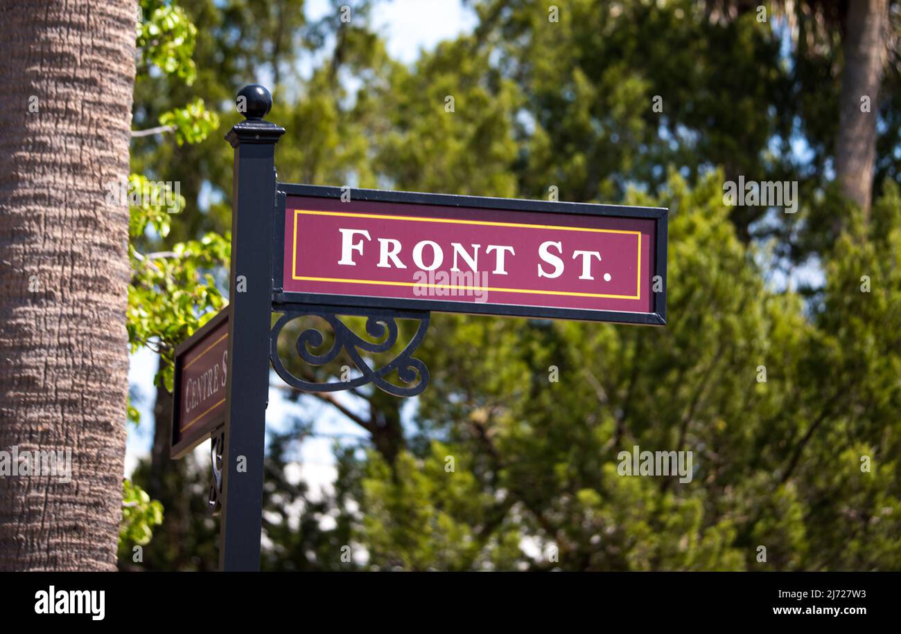 Front Street Sign