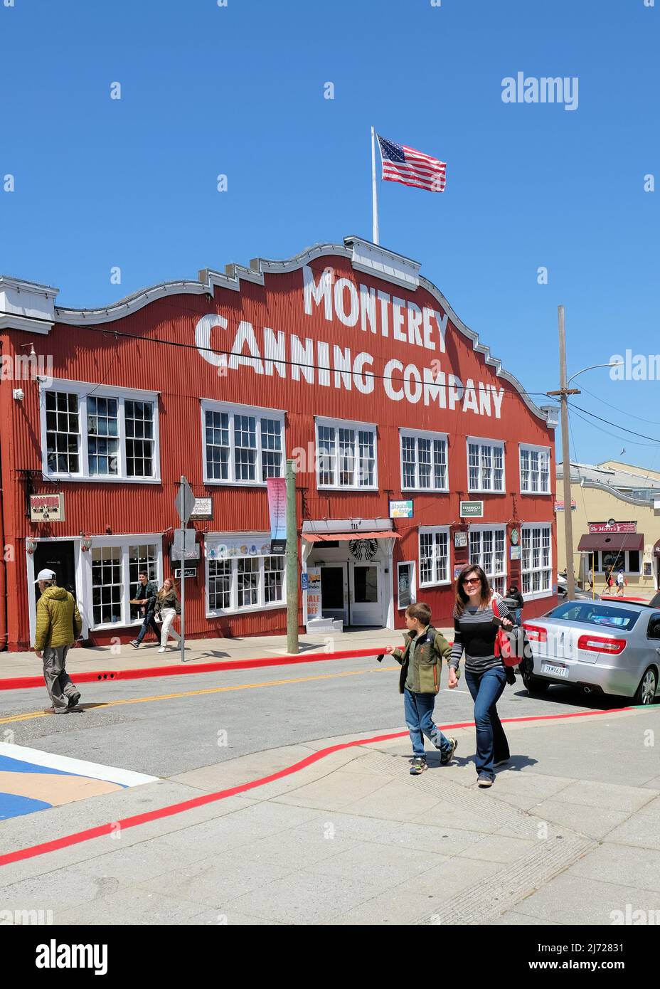 The Monterey Canning Company building complex, founded by banker