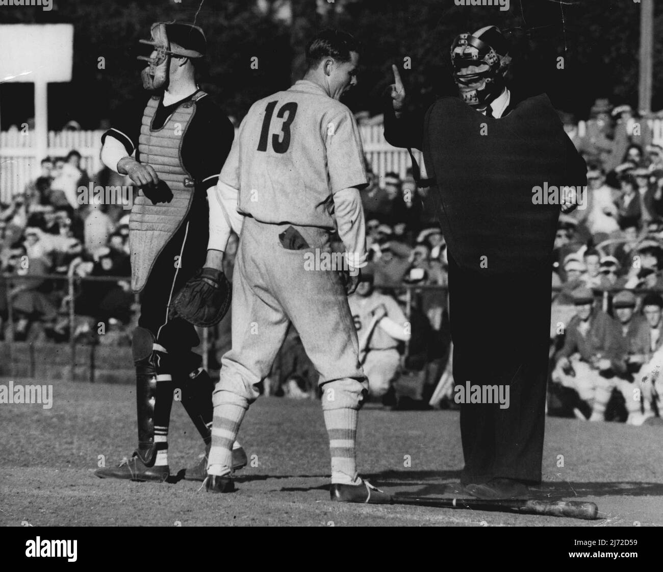 Baseball umpire Black and White Stock Photos & Images Alamy