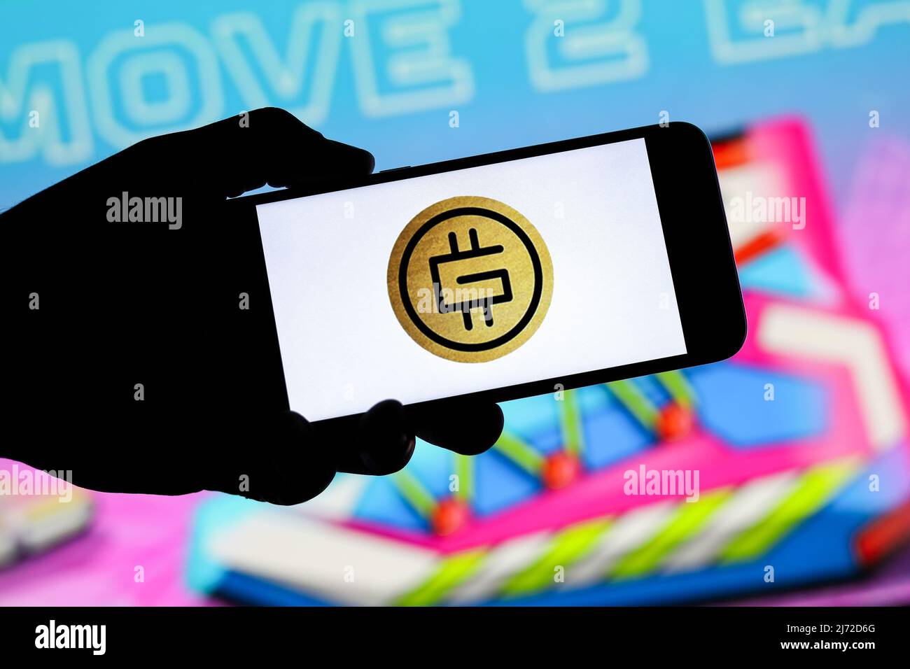 Gmt crypto currency hi-res stock photography and images - Alamy