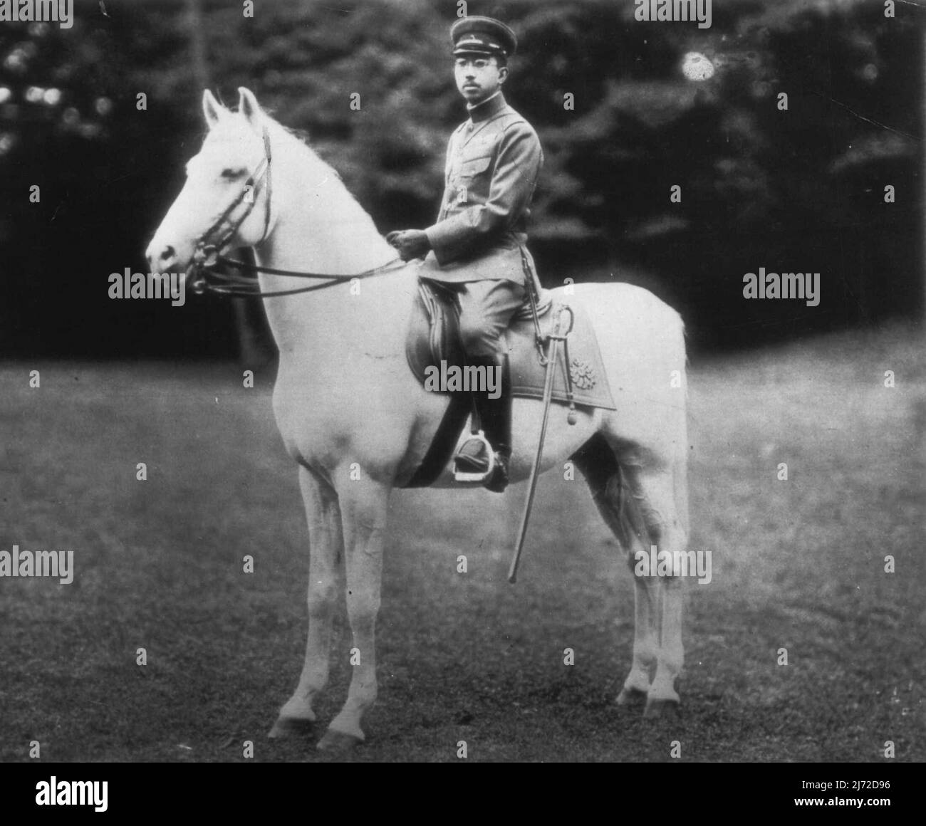 He Gives Up Emperor Hirohito of Japan (above) would retain his