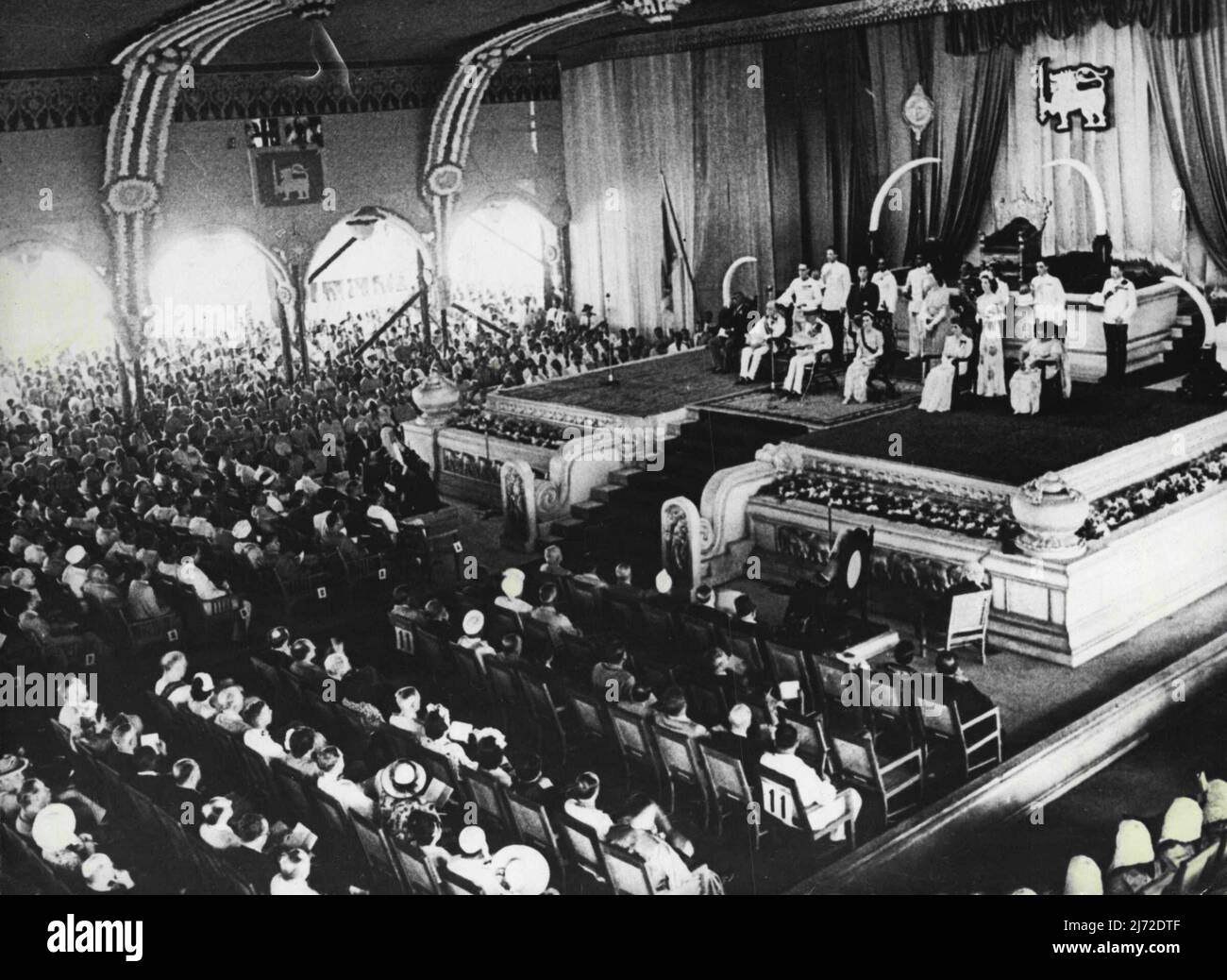 Sri Lanka Independence February 27 1948 Photo By The Associated Press Ltd 2J72DTF 