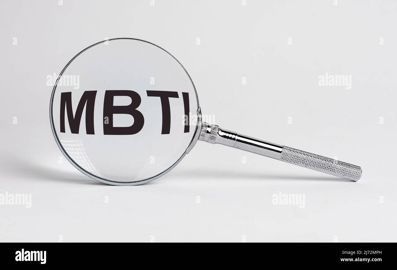 MBTI INTJ type person Stock Photo - Alamy