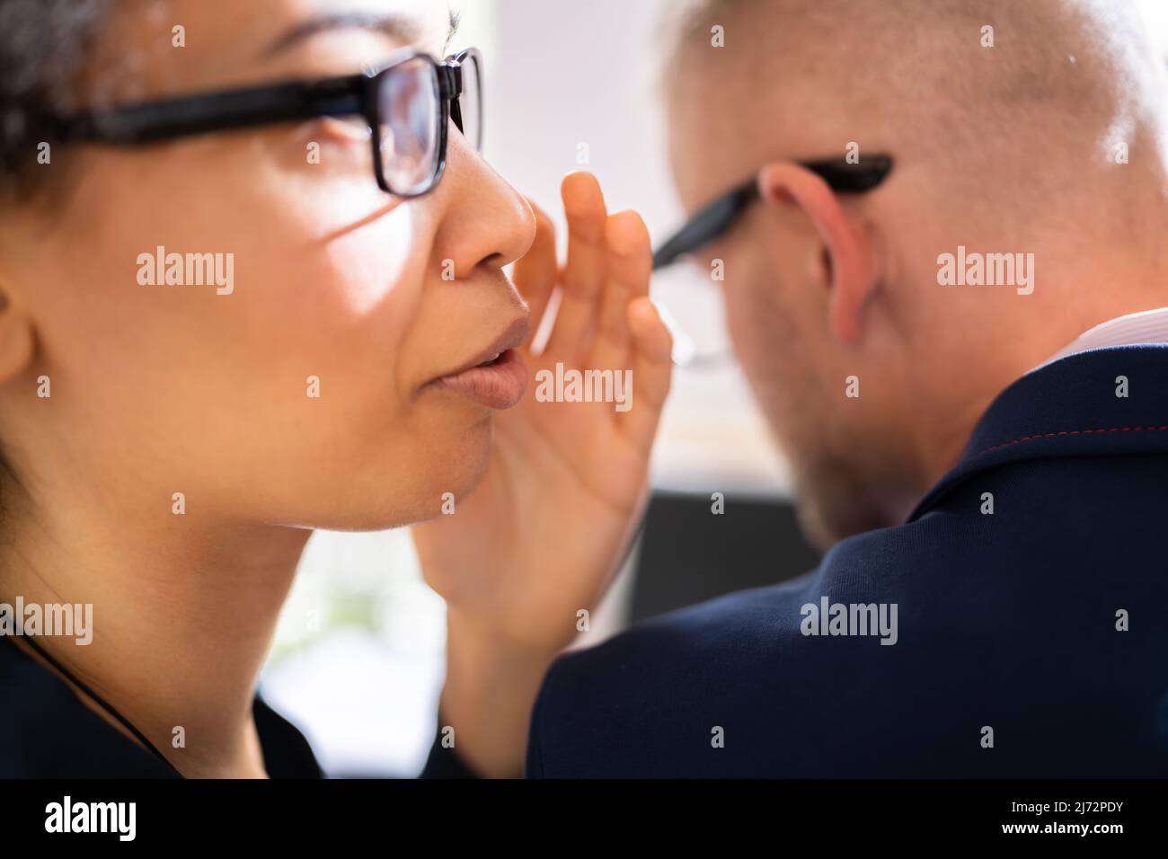 Whisper ear hi-res stock photography and images - Alamy