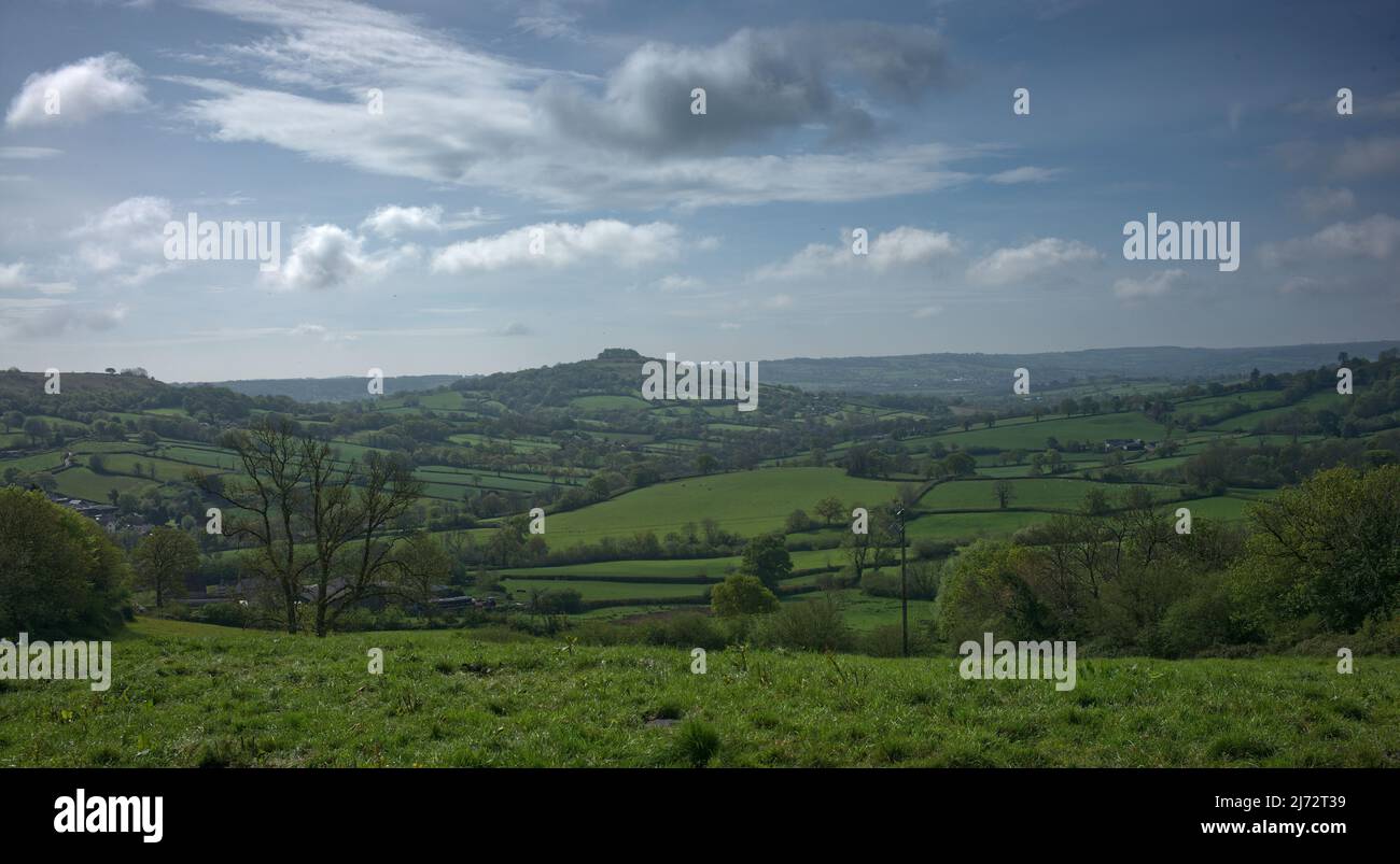 Photographs of the villlage of Luppitt and surrounding area in East Devon UK Stock Photo