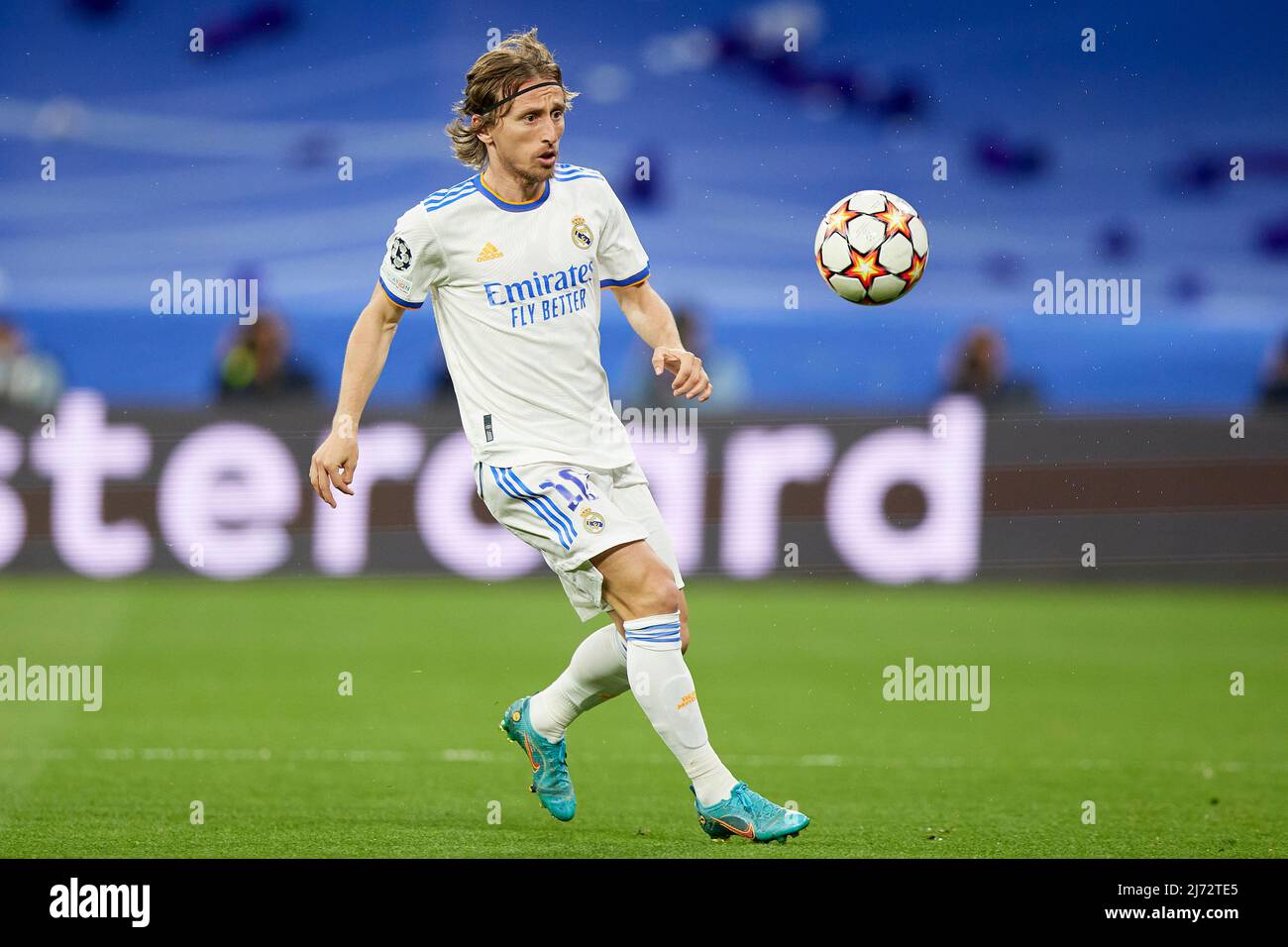 Luka Modric of Real Madrid during the UEFA Champions League match ...