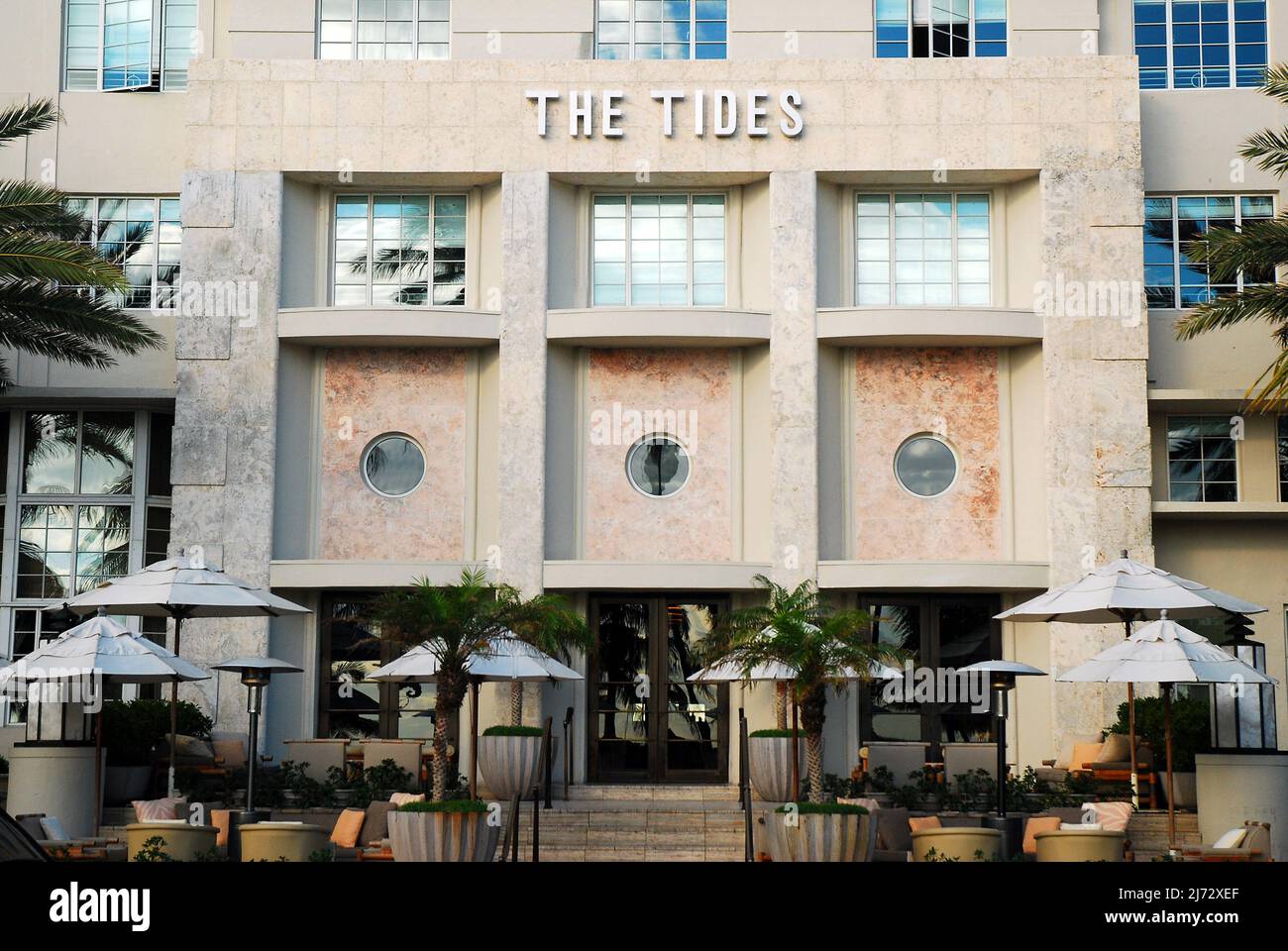 The Tides Hotel, South Beach, Miami Beach Stock Photo