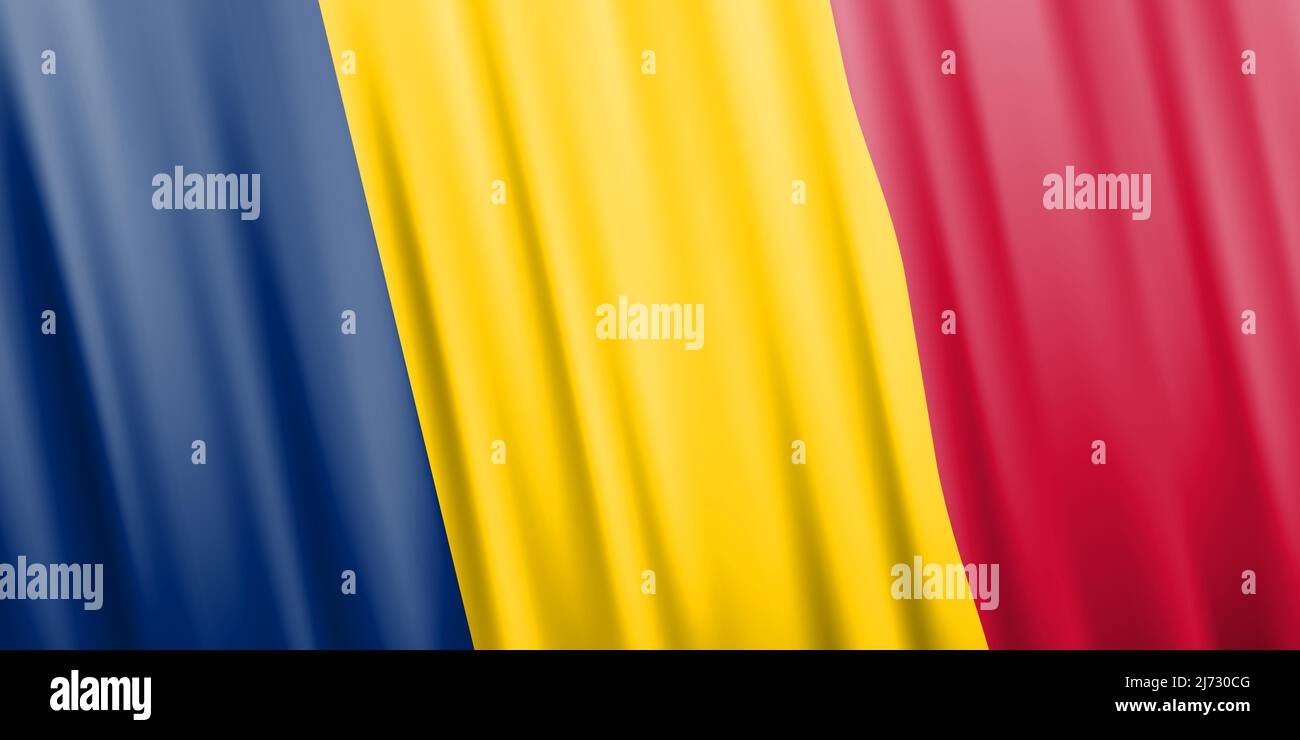 Romania Flag Computer Romania flag wallpaper Stock Vector Images - Alamy