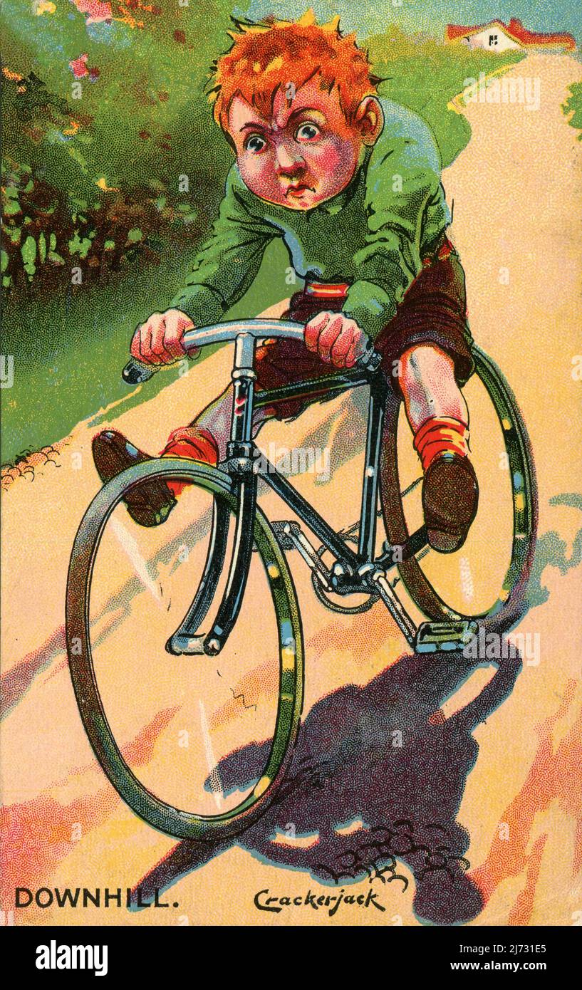 Boy freewheeling on bike hires stock photography and images Alamy