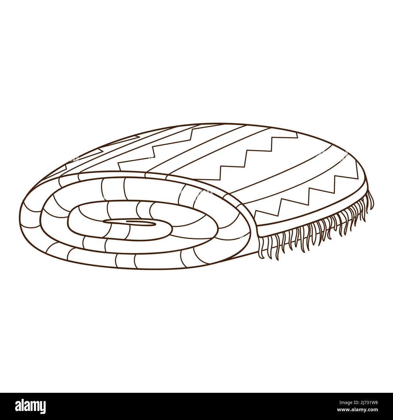 Blanket Clipart Black And White