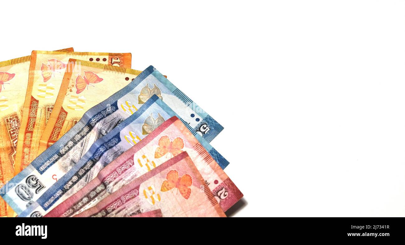 Sl Ruppes Sri lanka rupees coins hi-res stock photography and images - Alamy