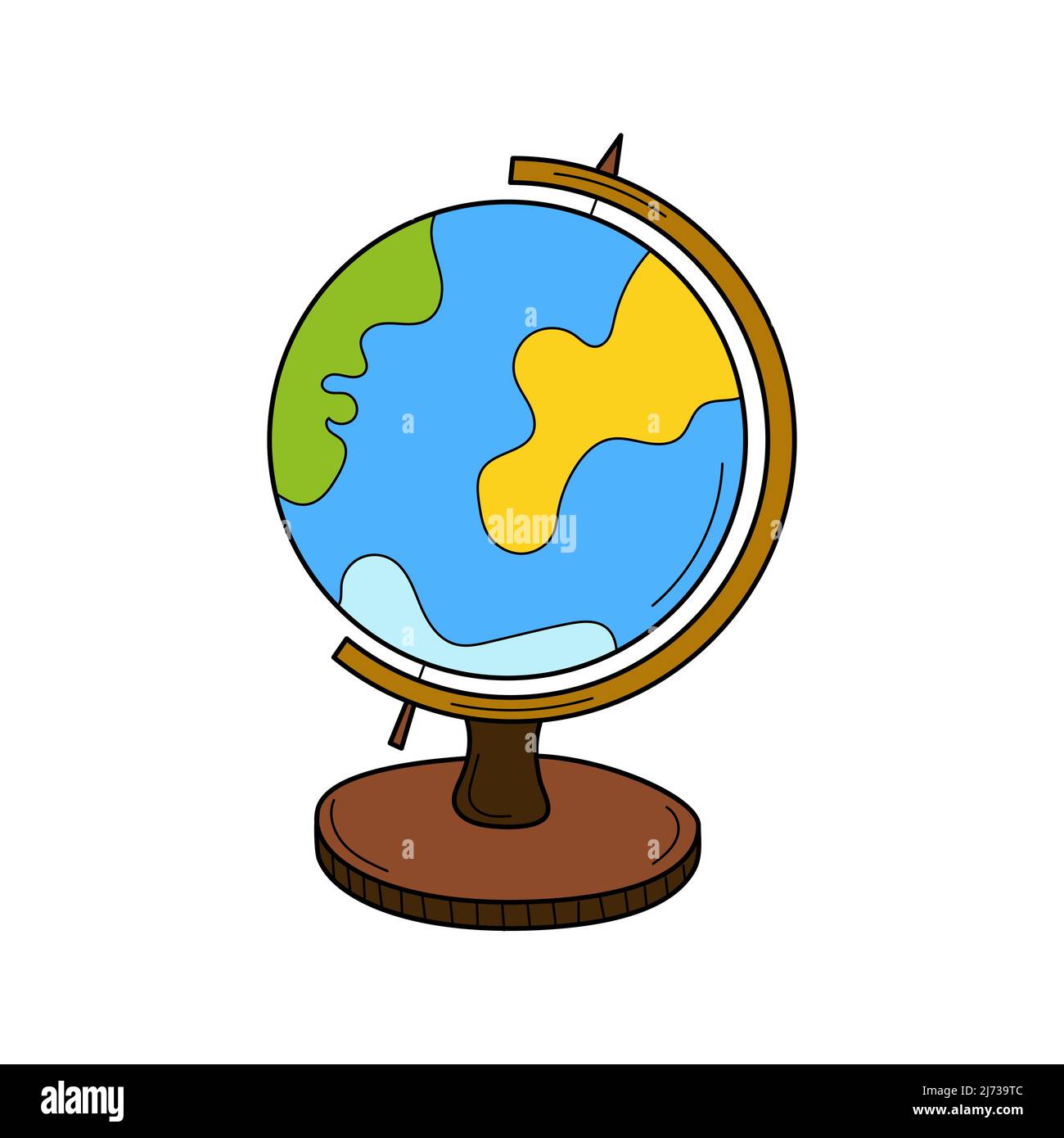 Globus map hi-res stock photography and images - Alamy