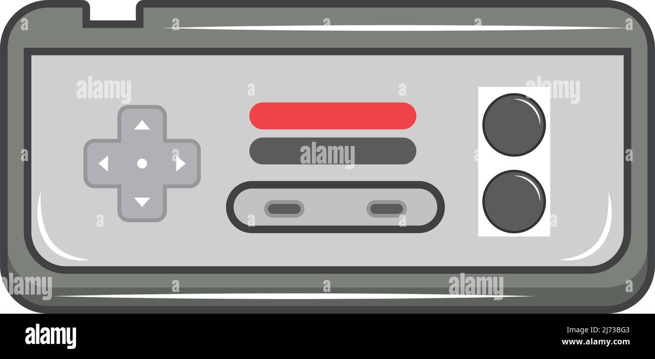 retro control video game Stock Vector Image & Art - Alamy