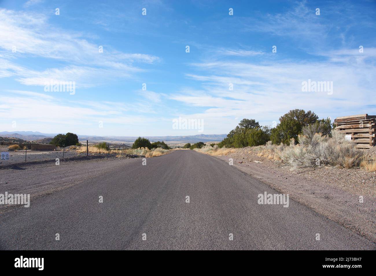 Abandoned Kelly Mine area in Magdalena, New Mexico Stock Photo Alamy