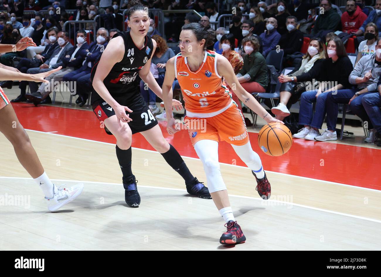 Sottana (Famila Schio Basket) during the game 4 final of the
