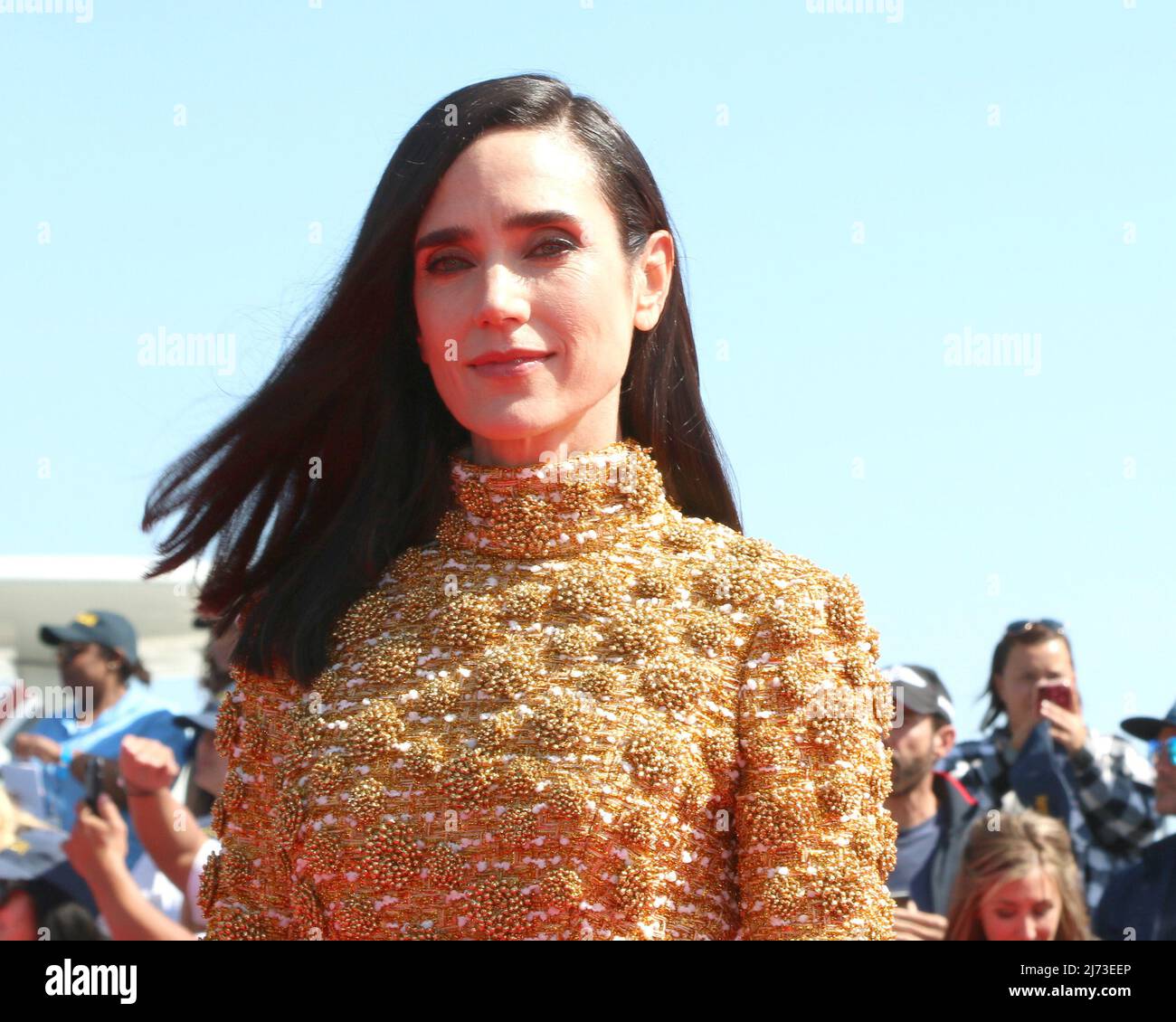 Jennifer connelly at the top gun hires stock photography and images