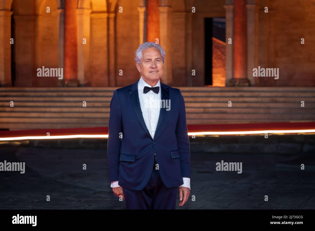 Rome, Italy - May 3, 2022: Francesco Rutelli attends the red carpet of ...