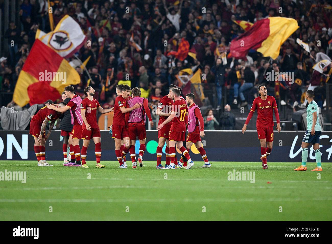 Serie A Football Match AS Roma VS Genoa FC In Rome, February 5th 2022 -  Dreamstime