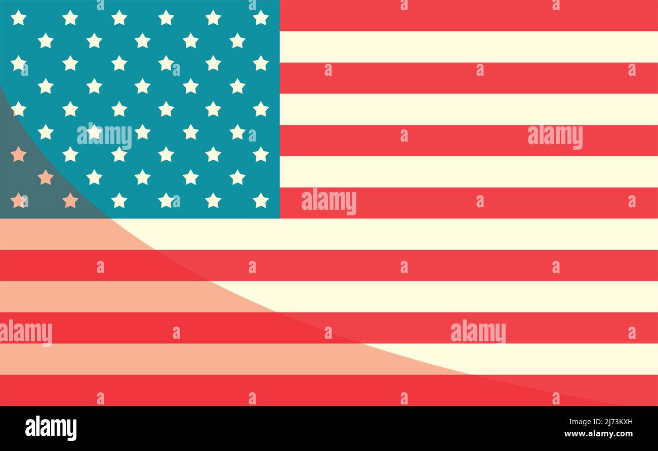 United States of America flag Stock Vector Image & Art - Alamy
