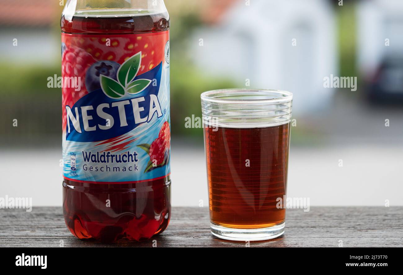 Nestea Glass Bottle