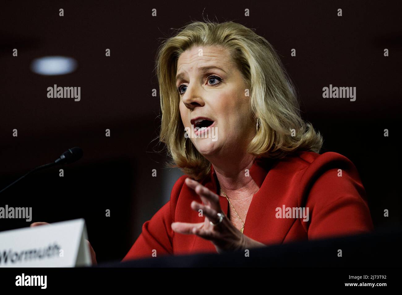 Christine Wormuth, Secretary of the Army, testifies before the Senate ...