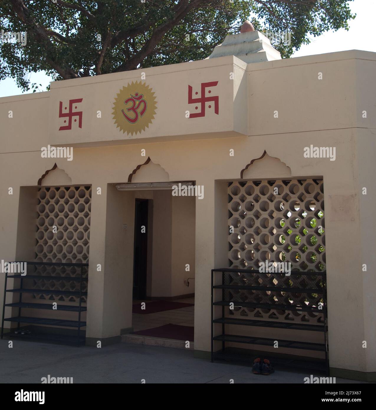 Main Hall, Shree Hindu Temple, Blantyre, Malawi, Africa - There are